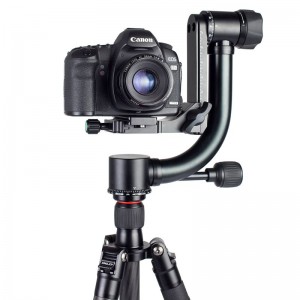 KINGJOY kraftigt aluminium gimbal kamera stativhoved KH-6900 til langt objektiv kamera