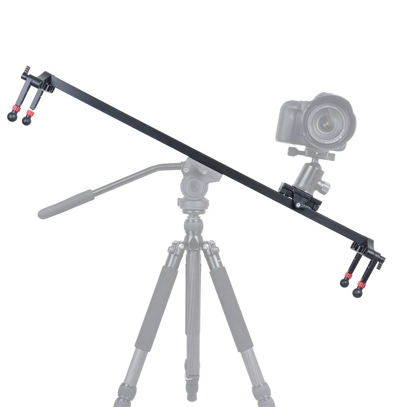 KINGJOY VM-100 1000 mm Længdegrad Aluminum Wearbar Camera Rail Slider med glat bevægelse for foto og video